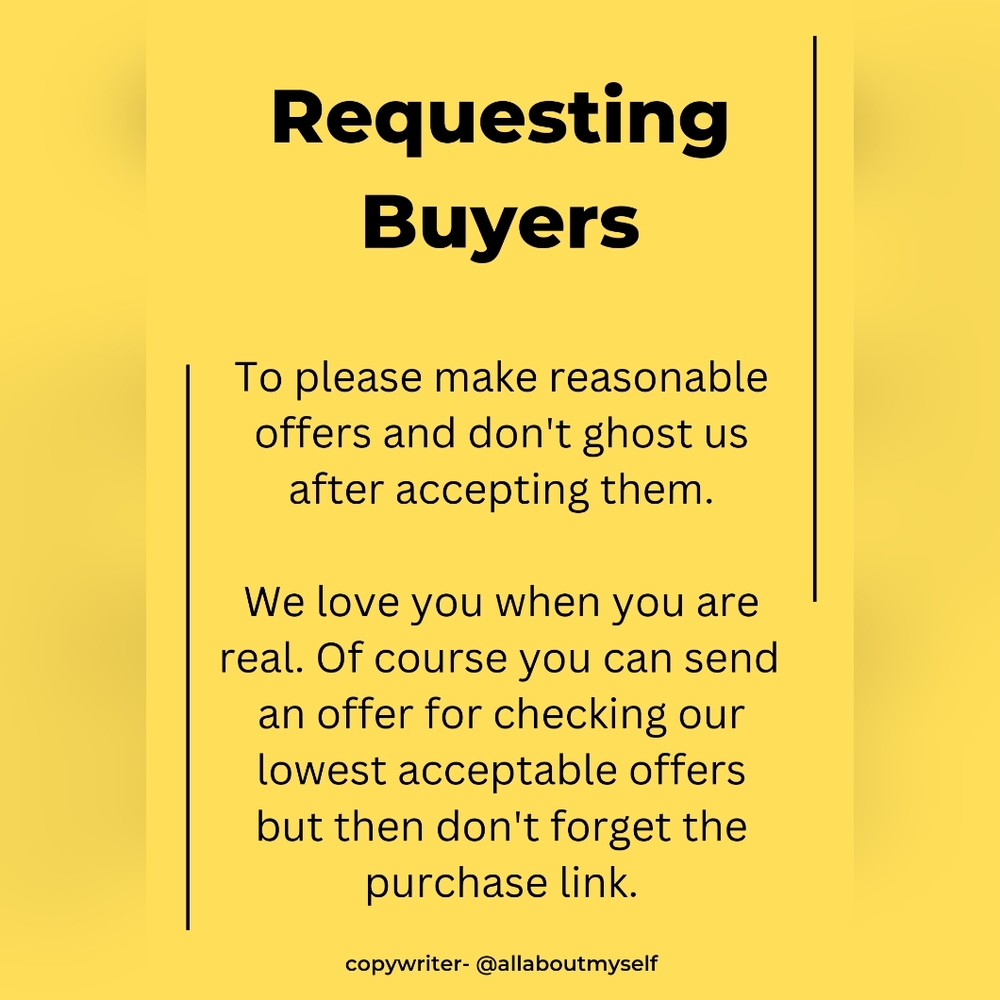 FOR REAL BUYERS- Sale is on guys! - Picture 1 of 1